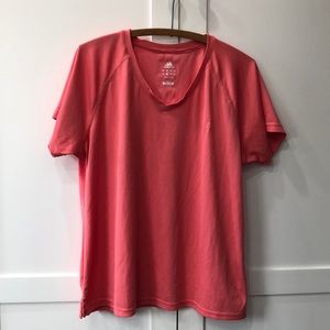 Adidas cap-sleeved workout top